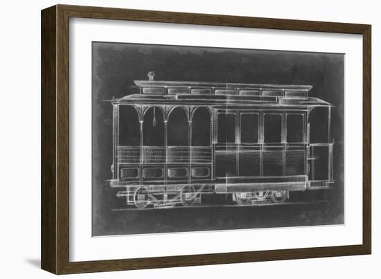 Vintage Streetcar I-Ethan Harper-Framed Art Print