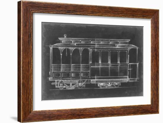 Vintage Streetcar I-Ethan Harper-Framed Art Print