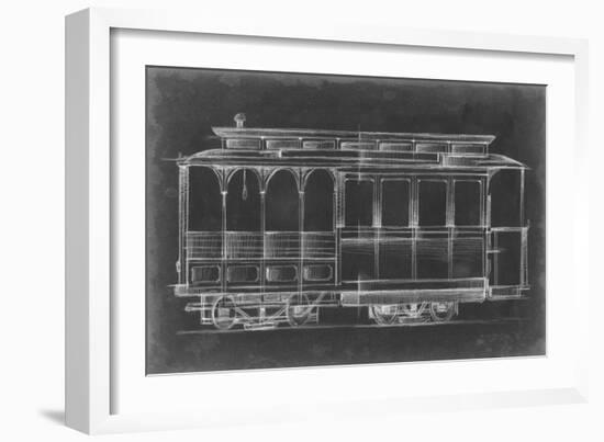 Vintage Streetcar I-Ethan Harper-Framed Art Print