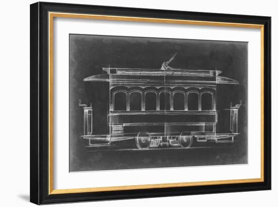 Vintage Streetcar II-Ethan Harper-Framed Art Print