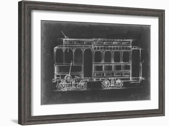 Vintage Streetcar IV-Ethan Harper-Framed Art Print