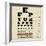 Vintage Style Eye Chart-radubalint-Framed Art Print