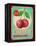 Vintage Styled Cherry-Marvid-Framed Stretched Canvas