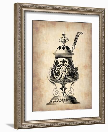 Vintage Sugar Bowl-NaxArt-Framed Art Print