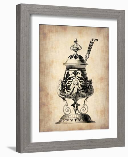 Vintage Sugar Bowl-NaxArt-Framed Art Print