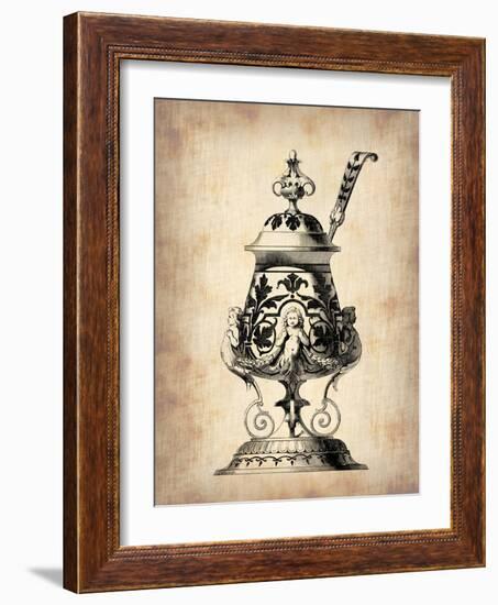 Vintage Sugar Bowl-NaxArt-Framed Art Print