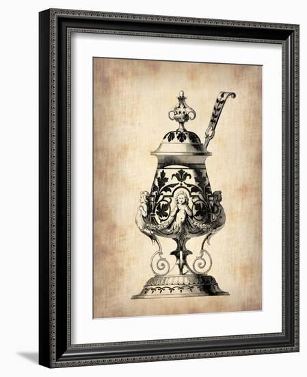 Vintage Sugar Bowl-NaxArt-Framed Art Print