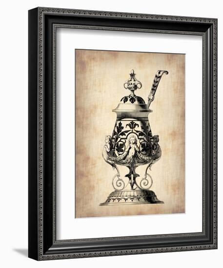 Vintage Sugar Bowl-NaxArt-Framed Art Print