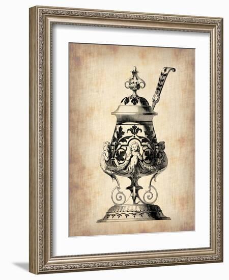 Vintage Sugar Bowl-NaxArt-Framed Art Print