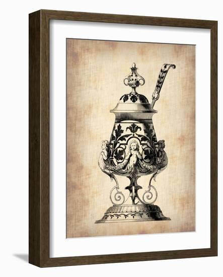 Vintage Sugar Bowl-NaxArt-Framed Art Print