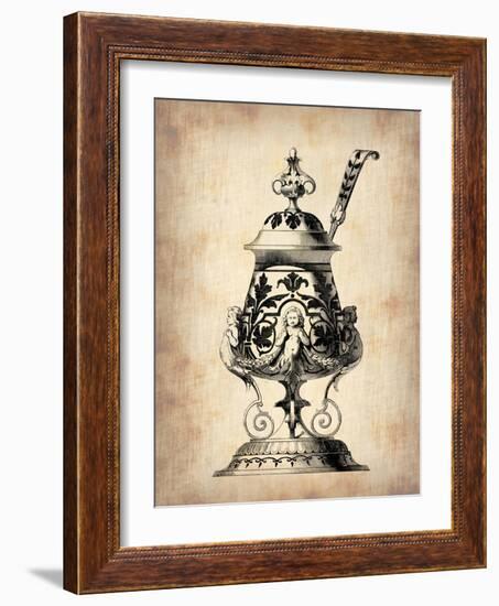 Vintage Sugar Bowl-NaxArt-Framed Art Print