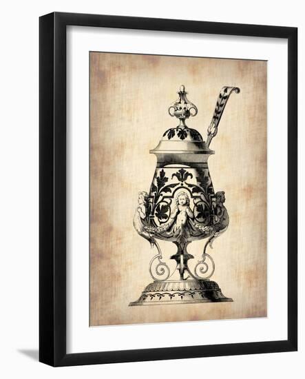 Vintage Sugar Bowl-NaxArt-Framed Art Print