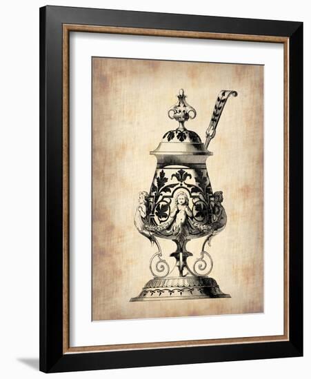 Vintage Sugar Bowl-NaxArt-Framed Art Print