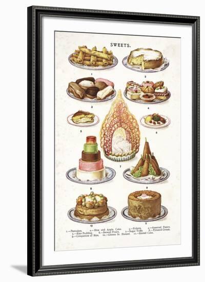 Vintage Sweets-The Vintage Collection-Framed Giclee Print