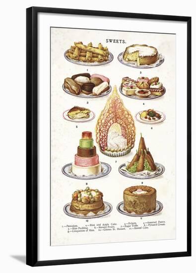 Vintage Sweets-The Vintage Collection-Framed Giclee Print