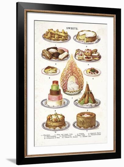 Vintage Sweets-The Vintage Collection-Framed Giclee Print