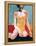 Vintage Swim I-Jennifer Parker-Framed Stretched Canvas