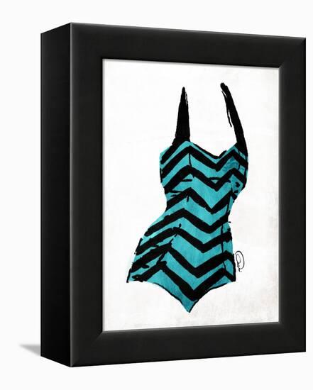 Vintage Swimsuit 4-OnRei-Framed Stretched Canvas