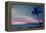 Vintage Take on a Tropical Sunset on Maui in Hawaii-pdb1-Framed Premier Image Canvas