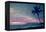 Vintage Take on a Tropical Sunset on Maui in Hawaii-pdb1-Framed Premier Image Canvas