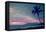 Vintage Take on a Tropical Sunset on Maui in Hawaii-pdb1-Framed Premier Image Canvas