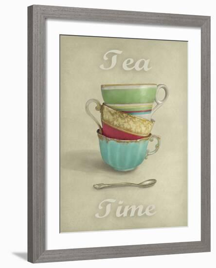 Vintage Tea I-Janie Secker-Framed Giclee Print