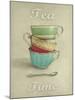 Vintage Tea I-Janie Secker-Mounted Giclee Print