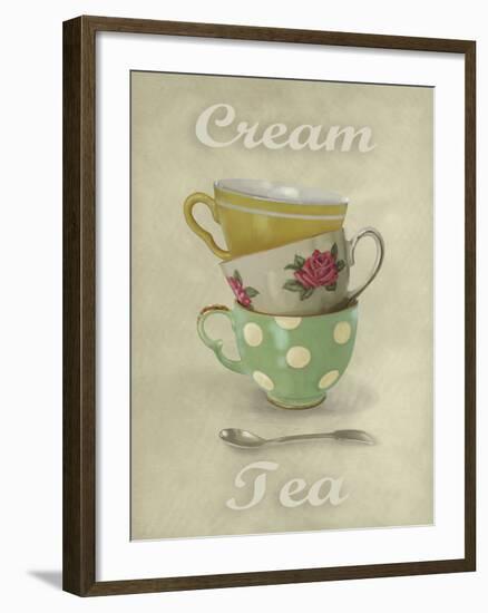 Vintage Tea II-Janie Secker-Framed Giclee Print