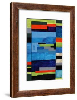 Vintage Tetris-Brent Abe-Framed Giclee Print