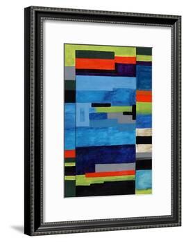 Vintage Tetris-Brent Abe-Framed Giclee Print