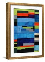 Vintage Tetris-Brent Abe-Framed Giclee Print