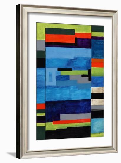 Vintage Tetris-Brent Abe-Framed Giclee Print