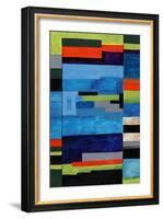 Vintage Tetris-Brent Abe-Framed Giclee Print