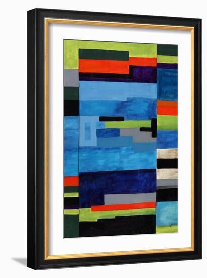 Vintage Tetris-Brent Abe-Framed Giclee Print