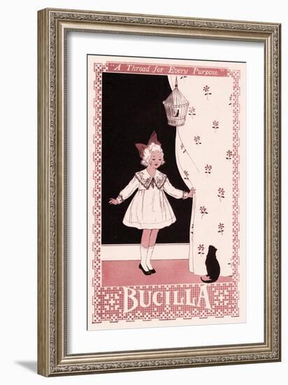 Vintage Thread Bucilla-null-Framed Giclee Print