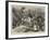 Vintage Time in a Podere or Small Farm at Monte Fiano, Near Florence-Hubert von Herkomer-Framed Giclee Print