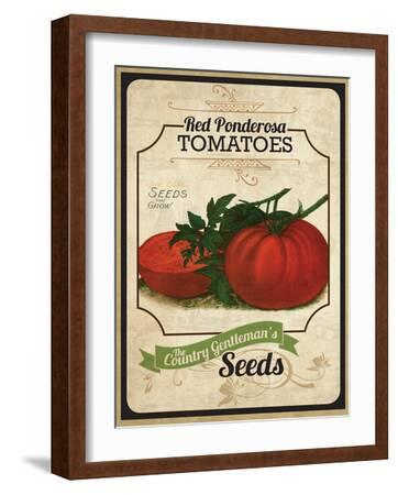 Vintage Tomato Seed Packet' Giclee Print | Art.com