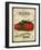 Vintage Tomato Seed Packet-null-Framed Giclee Print