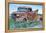 Vintage Tow Truck, 2007-Anthony Butera-Framed Premier Image Canvas