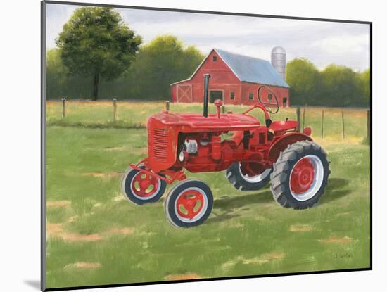 Vintage Tractor-James Wiens-Mounted Art Print