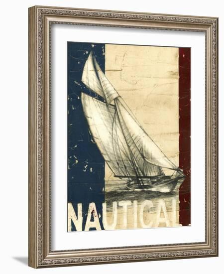 Vintage Tradewinds II-Ethan Harper-Framed Art Print