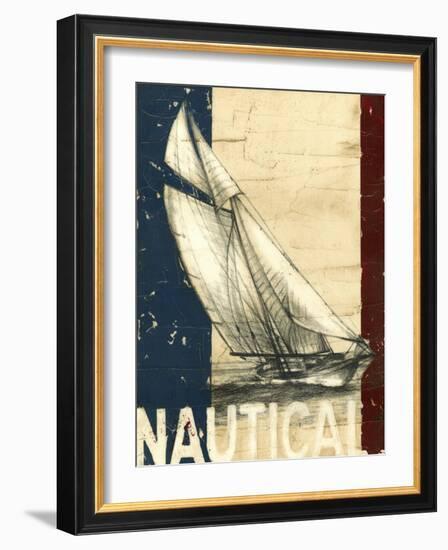 Vintage Tradewinds II-Ethan Harper-Framed Art Print