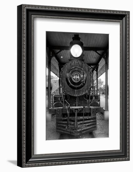 Vintage Train I BW-Debra Van Swearingen-Framed Photographic Print