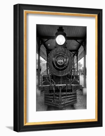 Vintage Train I BW-Debra Van Swearingen-Framed Photographic Print