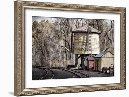 Vintage Train Yard I-Kathy Mahan-Framed Photographic Print