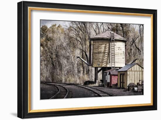 Vintage Train Yard I-Kathy Mahan-Framed Photographic Print