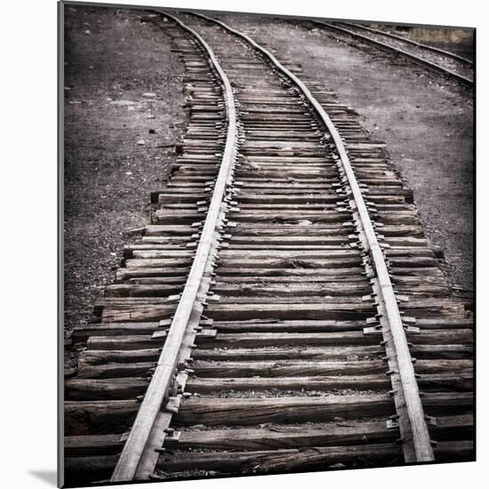 Vintage Train Yard IV-Kathy Mahan-Mounted Photographic Print