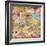 Vintage Travel Background Made Of Lots Of Old Tickets-shootandwin-Framed Art Print