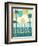 Vintage Travel Explore New Horizons-Michael Mullan-Framed Art Print