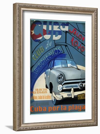 Vintage Travel III-Sidney Paul & Co.-Framed Art Print